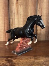 Breyer BLACK JUMPING HORSE 1991 Just About Horses Special Run comprar usado  Enviando para Brazil