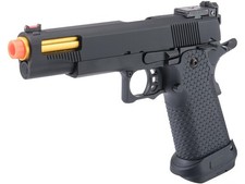 Pistola de airsoft Matrix X Full Metal OTS .45 tática Hi-CAPA gás com estojo (Mod-7) comprar usado  Enviando para Brazil