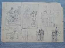Dessin ancien 19ème d'occasion  Locminé
