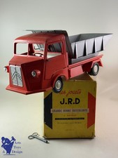 JOUET ANCIEN JRD 294E CITROEN H1200 HY BENNE BASCULANTE ORANGE MECANIQUE 1950 comprar usado  Enviando para Brazil