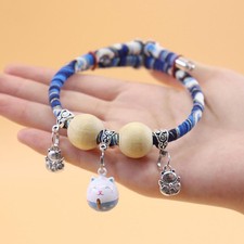 Coleira Lucky Kimono Cedar-Bead Pet, Coleira de Terno para Cachorro Gato e Aipo comprar usado  Enviando para Brazil