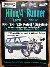 Toyota Hilux/4 Runner 1970-1997 RN - YN - VZN Gasolina Max Ellery’s Manual de Reparo, usado comprar usado  Enviando para Brazil