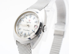 Usado, Vintage [Exc+5] Relógio Automático Feminino RADO Spacewing Mostrador Prata Dia/Data comprar usado  Enviando para Brazil