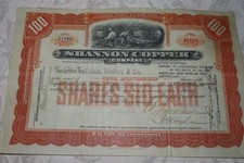 Shannon copper company for sale  Douglas