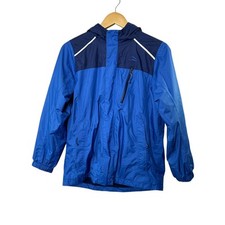 L.L. Jaqueta de chuva Bean modelo trilha infantil forrada azul marinho juvenil grande 14-16 comprar usado  Enviando para Brazil