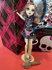 Monster High ~ Boneca Catrine DeMew Scaris 2011 com lindo suporte Mattel comprar usado  Enviando para Brazil