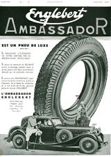 Publicité ancienne englebert d'occasion  France