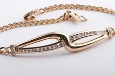 Designerska brylantowa diamentowa bransoletka brylanty 750 18K żółte złoto - na sprzedaż  Wysyłka do Poland