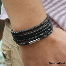 Armband leder schwarz gebraucht kaufen  Bad Orb