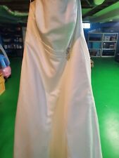 Vestido de noiva Davids tamanho 16 sob medida com bolsos personalizados!!! comprar usado  Enviando para Brazil