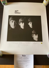 WITH THE BEATLES 23x27 Pôster 1993 ASSINADO LIMITADO #d CERTIFICADO Arte Litográfica comprar usado  Enviando para Brazil