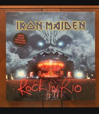 Usado, IRON MAIDEN ROCK IN RIO  3 x LP VINYL 2002 LTD PICTURE DISC rare 1 ST comprar usado  Enviando para Brazil