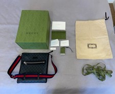 Gucci black messenger for sale  SOLIHULL