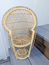 Peacock fan back for sale  Vienna