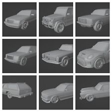 Printed scale cars usato  Nova Milanese