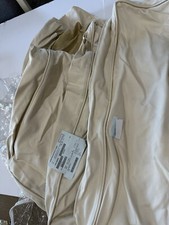 Poltrona Pottery Barn Comfort GRANDE caixa borda rolo braço creme sarja capa deslizante, usado comprar usado  Enviando para Brazil