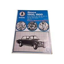 Autobooks simca 1300 d'occasion  Expédié en Belgium