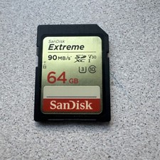 Cartão de memória SanDisk SD 64GB Extreme SDHC UHS-Class, velocidade de até 90MB/s comprar usado  Enviando para Brazil