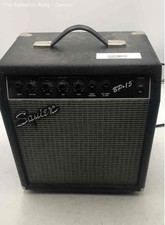 Amplificador combo de guitarra Fender Squier BP-15 preto 15W estado sólido musical comprar usado  Enviando para Brazil