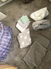 Cot quilt bedding for sale  MANCHESTER