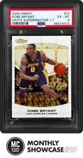 KOBE BRYANT PSA 6 2005 TOPPS FINEST BASKETBALL #33 WHITE SUPERFRACTOR 1/1 LAKERS comprar usado  Enviando para Brazil