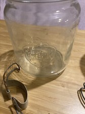 Vintage glass jars for sale  SWANSEA