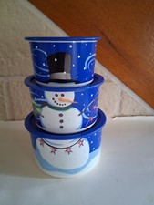 Tupperware boîtes noël d'occasion  Ballan-Miré