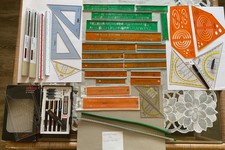 Konvolut techn zeichenschablon gebraucht kaufen  Sinzing