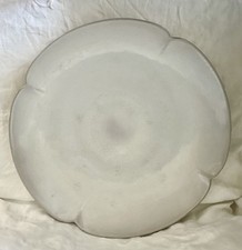 Frankoma white round for sale  Ryderwood