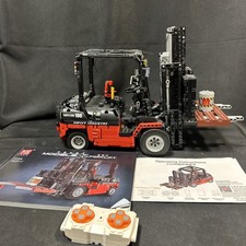 Empilhadeira Mould King # 13106 construída com livros e controle remoto não testado, usado comprar usado  Enviando para Brazil