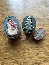 themed box snowman christmas for sale  Thetford Center