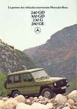 Catalogue brochure mercedes d'occasion  Palaiseau