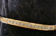 Pulseira Berloque Italiana com (Anjo) Prata Inoxidável com Acabamento Dourado Elos de 4 ml comprar usado Pulseira Berloque Italiana com (Anjo) Prata Inoxidável com Acabamento Dourado Elos de 4 ml comprar usado  Enviando para Brazil