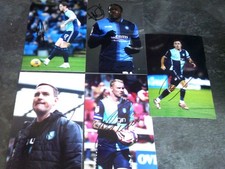 Signed wycombe wanderers for sale  SOUTHAMPTON