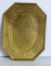 Rare plaque chef d'occasion  Montreuil
