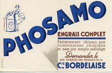 Buvard publicitaire phosamo d'occasion  Toulon-