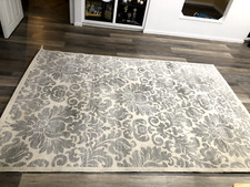 grey white area rug for sale  Chappaqua