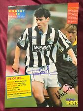 Autografo rob lee usato  Guidonia Montecelio