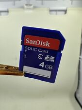 Cartão de memória SD SDHC padrão SanDisk 4GB, usado comprar usado  Enviando para Brazil