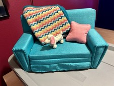 Apenas sofá-cama! 2015 boneca American Girl aposentada Maryellen sofá-cama para boneca 18”, usado comprar usado  Enviando para Brazil