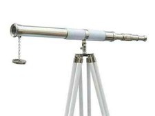 Telescópio antigo piratas marinhos tripé de chão decoração de mira astronômica vintage comprar usado  Enviando para Brazil