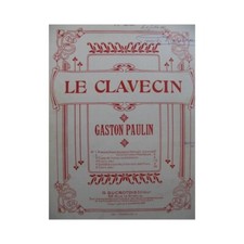 Paulin gaston clavecin d'occasion  Blois
