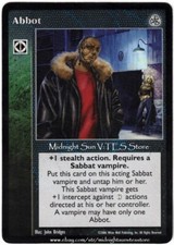 Abbot Third Edition V:TES VTES Vampire CCG comprar usado  Enviando para Brazil