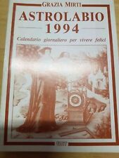Astrolabio 1994 calendario usato  Torino