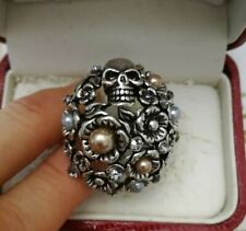Anello donna argento usato  Italia