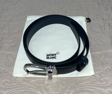 Cintura montblanc pelle usato  Prato