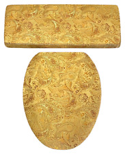 Gold paisley metallic for sale  Honolulu