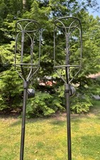 Pair wrought iron for sale  Akron