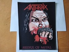 Anthrax backpatch riginal gebraucht kaufen  Mannheim