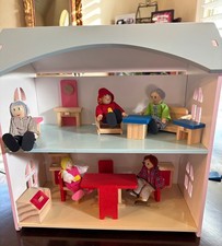 Simple wooden dollhouse for sale  Cedar Park